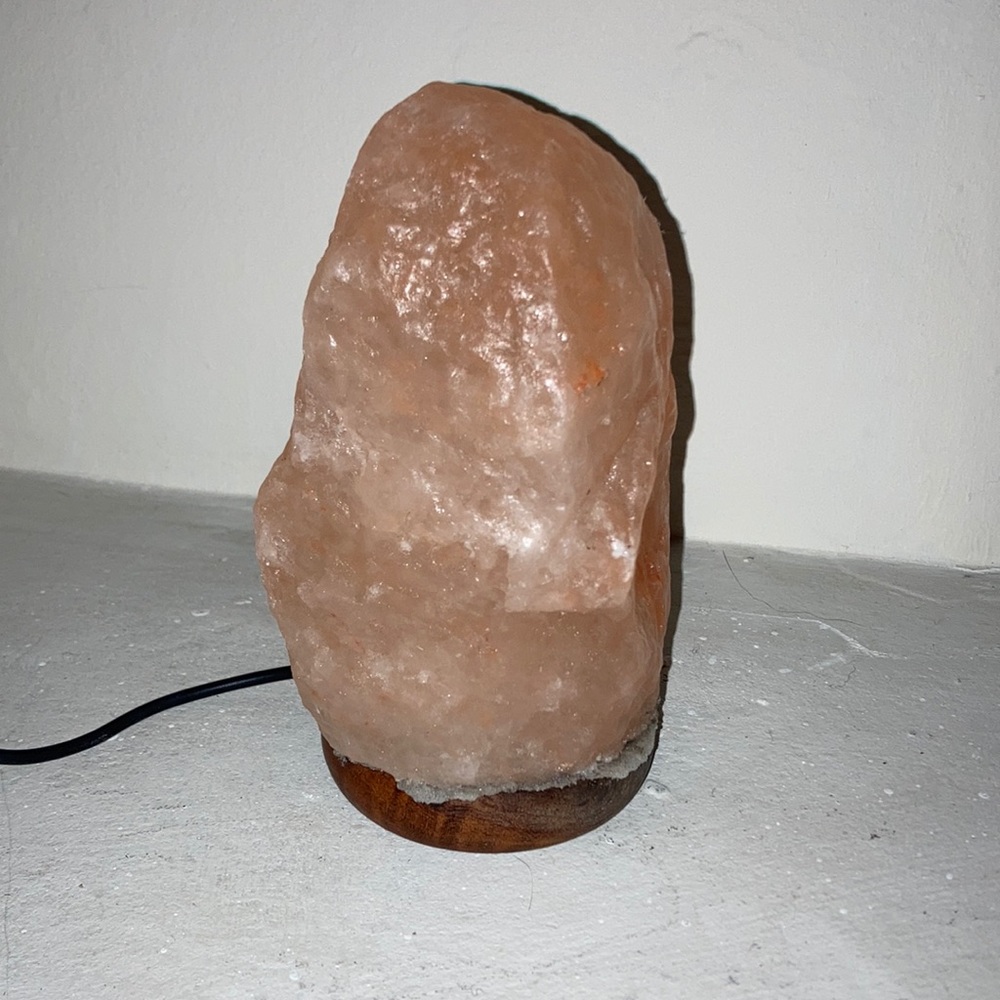 🍄💡Natural USB Himalayan Salt Lamp Crystal Salt Rock Mini Hand Carved Lamp 🪐☄️